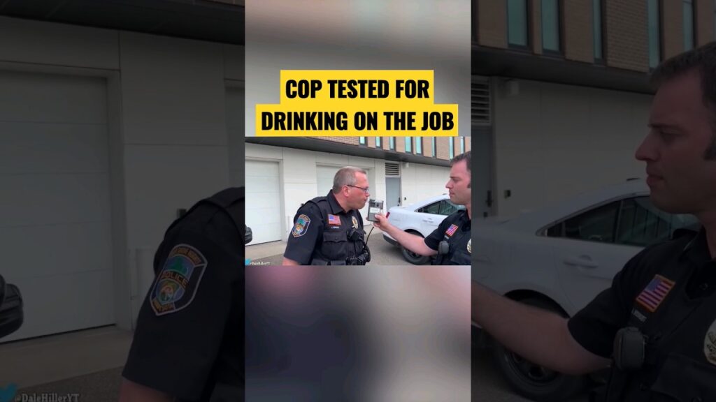 Cop Takes Breathalyzer On Duty - #lackluster #police #cops