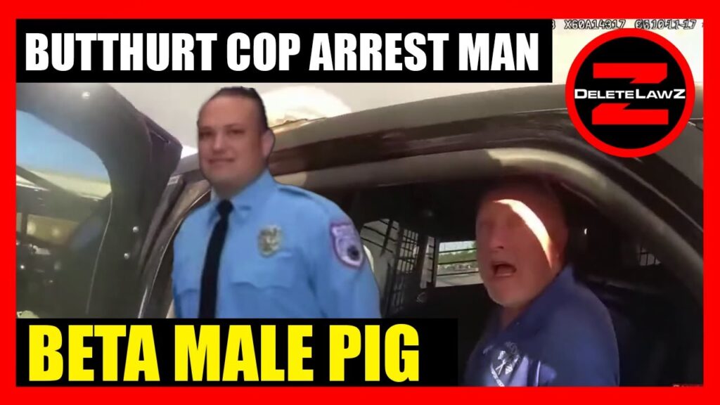 COP ABUSING HIS POWER AND ARRESTING MAN FOR TALKING