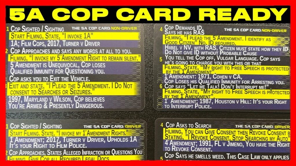 GIVING AWAY THE REAL 5A COP CARD TODAY!  It's READY!