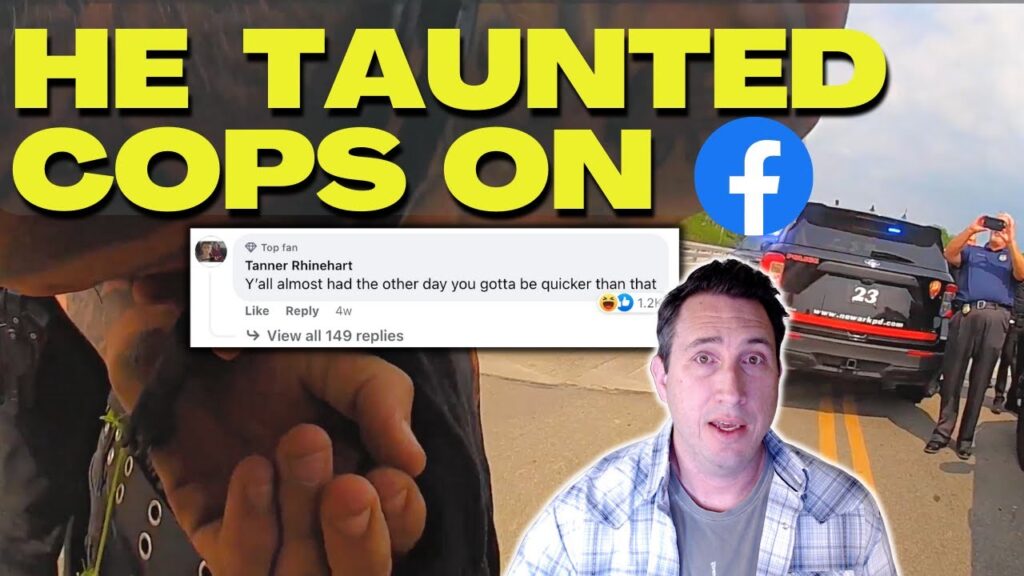 Guy Regrets Taunting Cops on Facebook