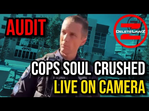 CONSTITUTIONAL LAW SCHOLAR WHO KNOWS HIS RIGHTS - COPS SOUL CRUSHED LIVE #deletelawz