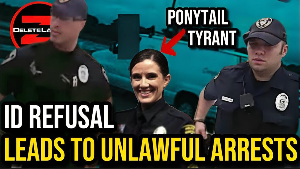 ID REFUAL LEADS TO UNLAWFUL ARREST AND ILLEGAL SEARCH BY PONYTAIL #JBTP TYRANT COP  @iamgod2669 ​