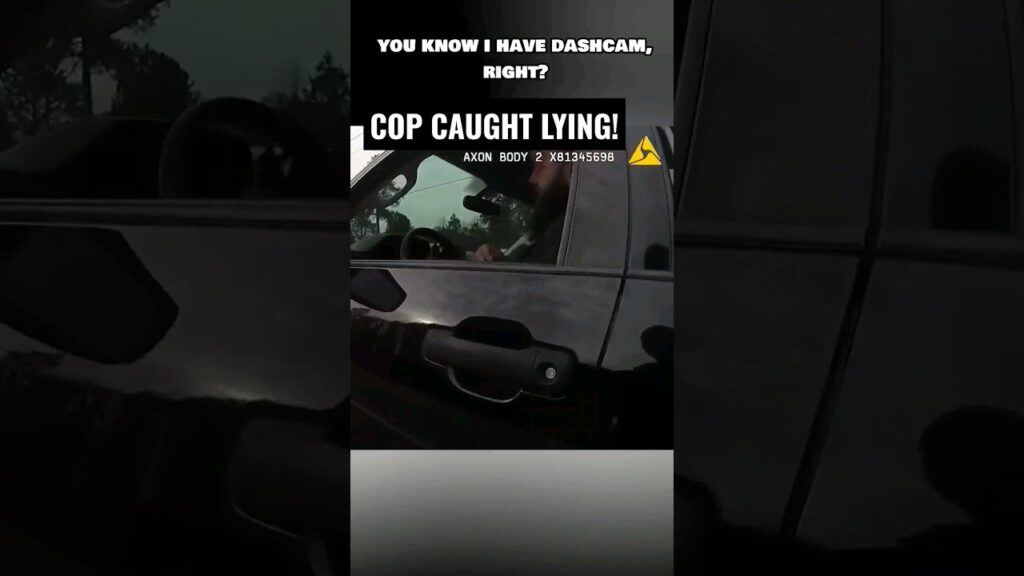 Lying Cop Caught!