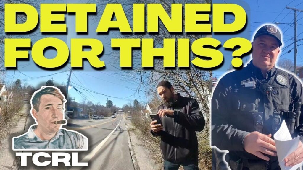 Cop Stops & Grabs Man To Serve Civil Lawsuit