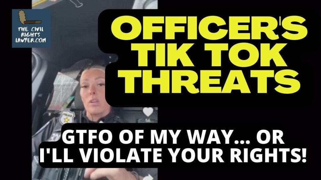 Only a 10 HOUR Suspension For Cop's Viral Threats | Fourth Amendment Fail