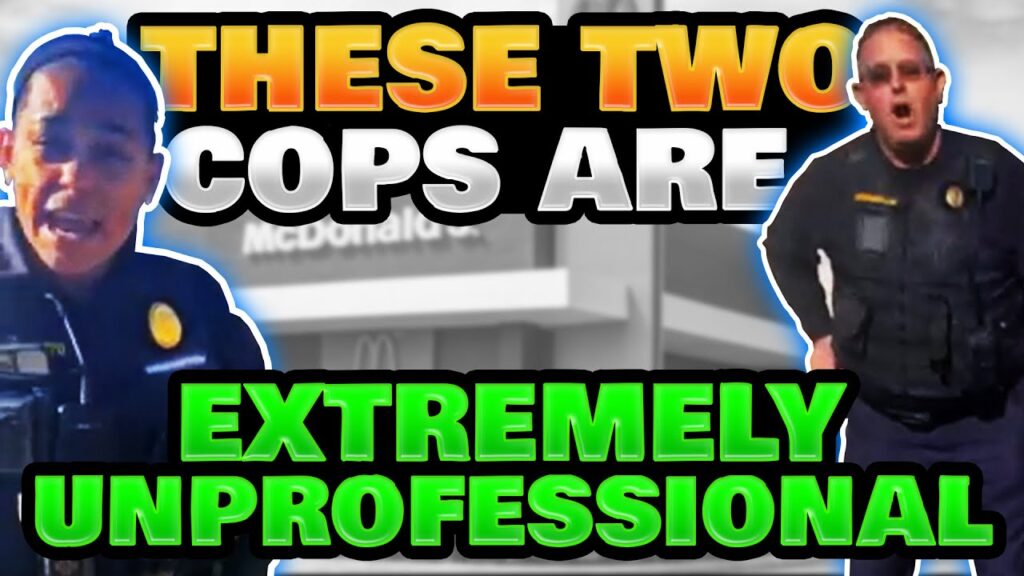 Two Incredibly Unprofessional Officers