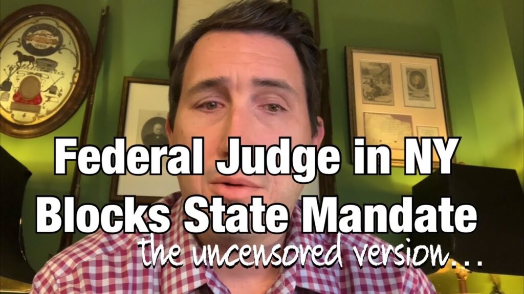 Federal Judge in NY Blocks Mandate