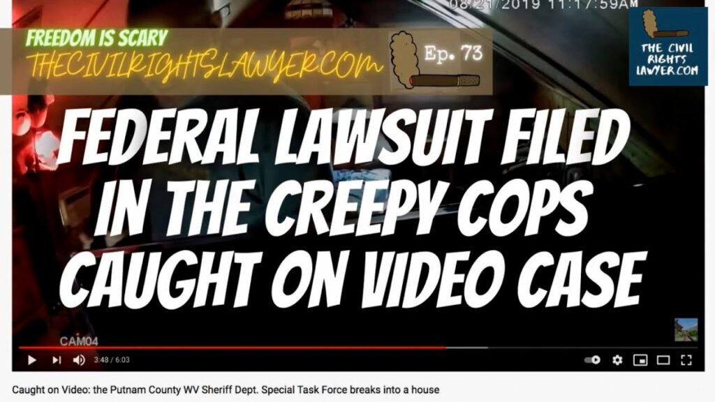 Federal Lawsuit Filed in the Creepy Cops Caught on Video Case - FIS 73