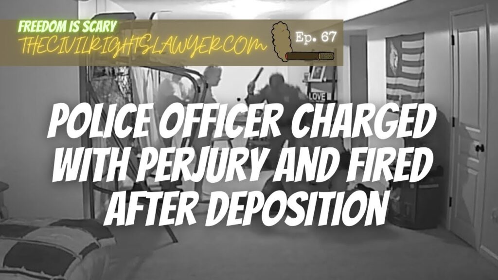 Police Officer FIRED and Charged with PERJURY after Deposition! - Ep. 67