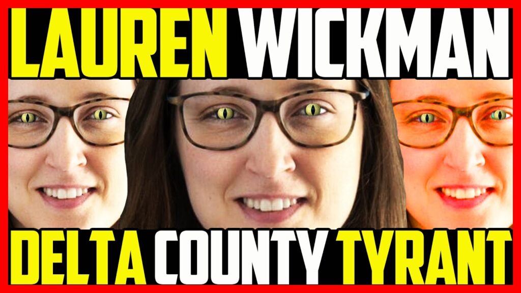 We R talking about Lauren Wickman of Delta Country (MI) Prosecutor; calls herself 