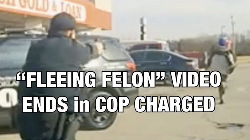 “Fleeing Felon” Video Ends in Officer Charged