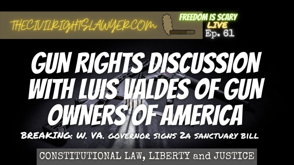 Gun Rights Discussion with Luis Valdes of Gun Owners of America - FIS No. 61