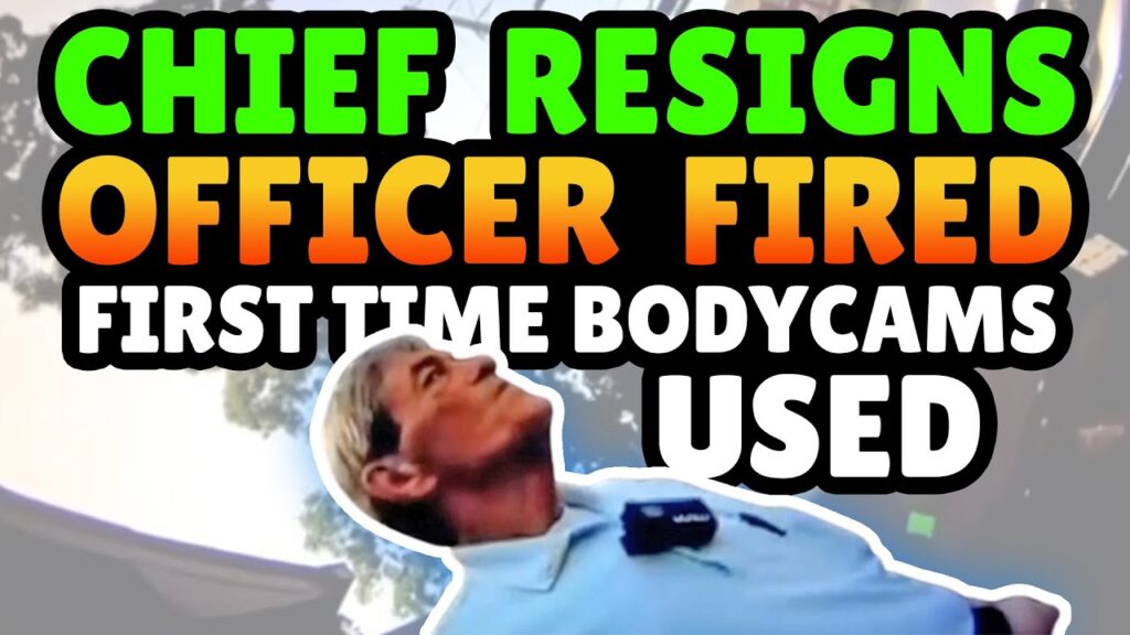 Cop Fired - Chief Resigns Over This Bodycam Video