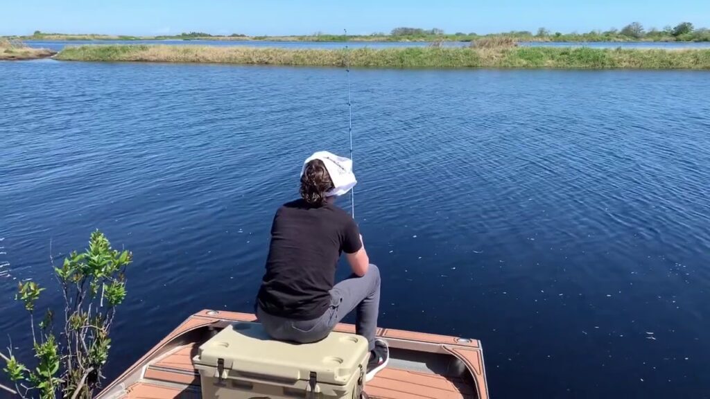 Airboating in the old swamping grounds