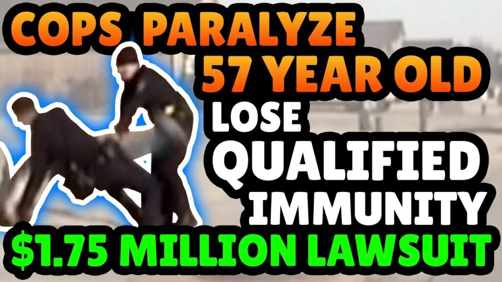 Cops Sued - $1.75M Lawsuit After Paralyzing 57 Year Old