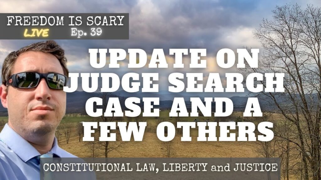 Judge Search Case Update and a Few Other Cases - FIS Live No. 39