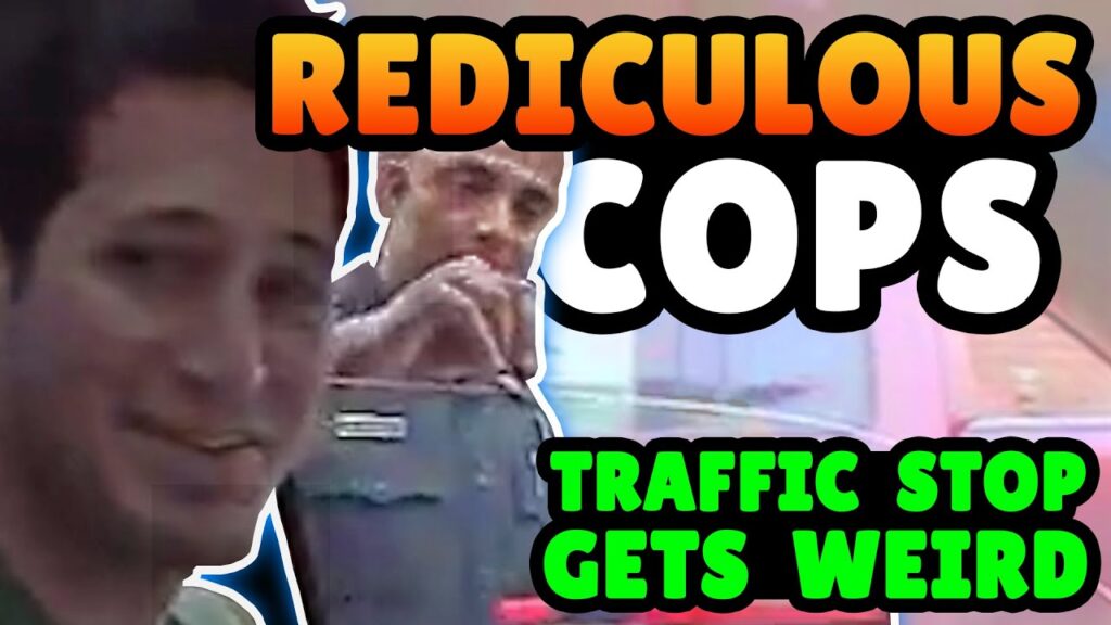 Cop's Ego Makes Traffic Stop Weird