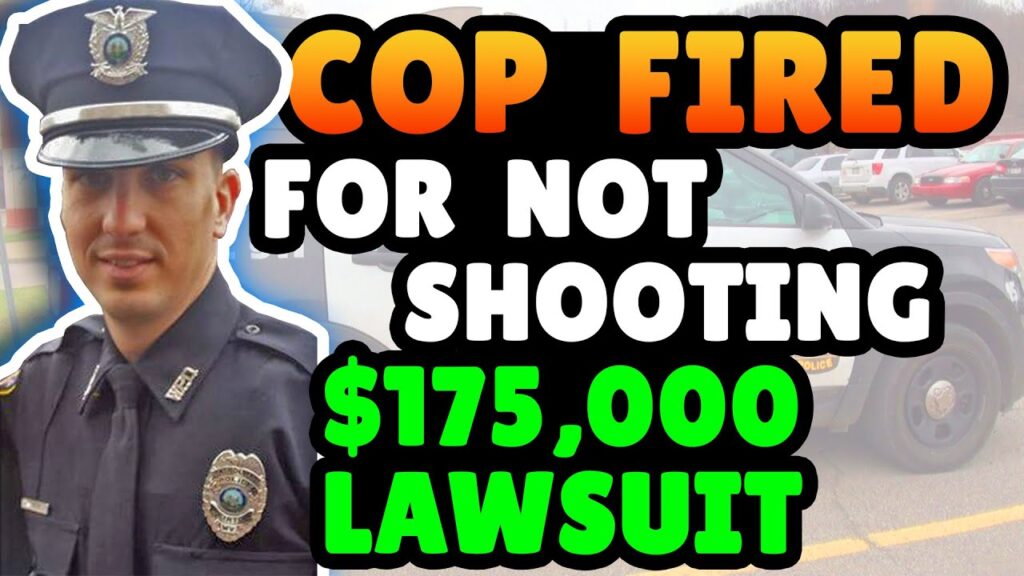 Cop Fired and Harassed For NOT Shooting Man - $175k Lawsuit