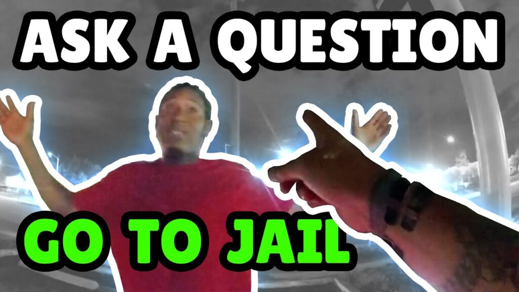 Cop On Ego Trip Locks Up Man For Asking Question