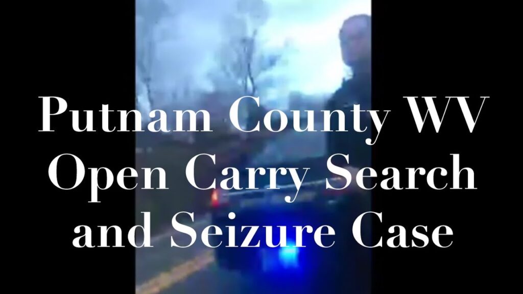 Putnam County, W. Va. Open Carry Civil Rights Lawsuit Video