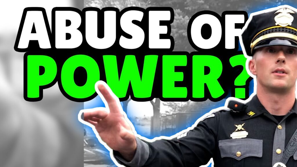 Unprofessional Cops Use Power To Cuff Man For... What?