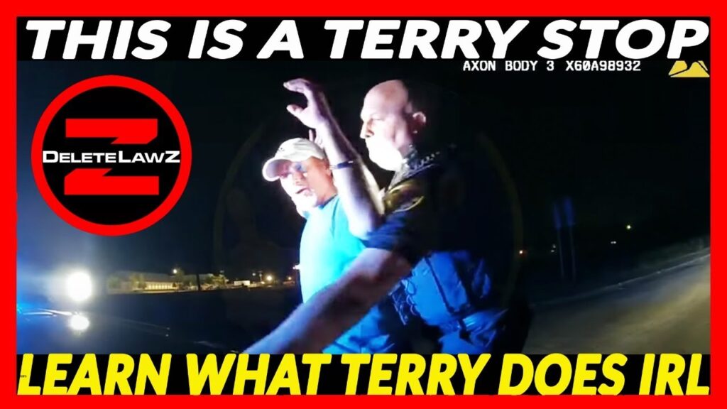 TERRY V OHIO MEANS OFFICER SAFETY IS ABOVE YOUR LIBERTY TO BE SECURE IN YOUR PERSON