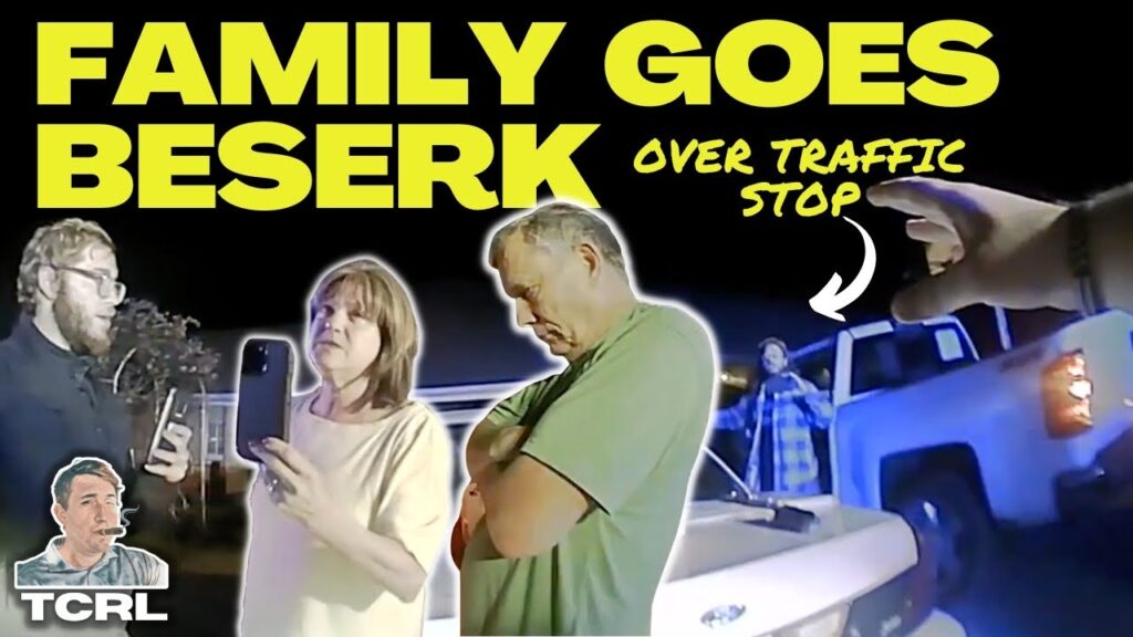 Family Flips Out and Gets Arrested | Driveway Traffic Stop