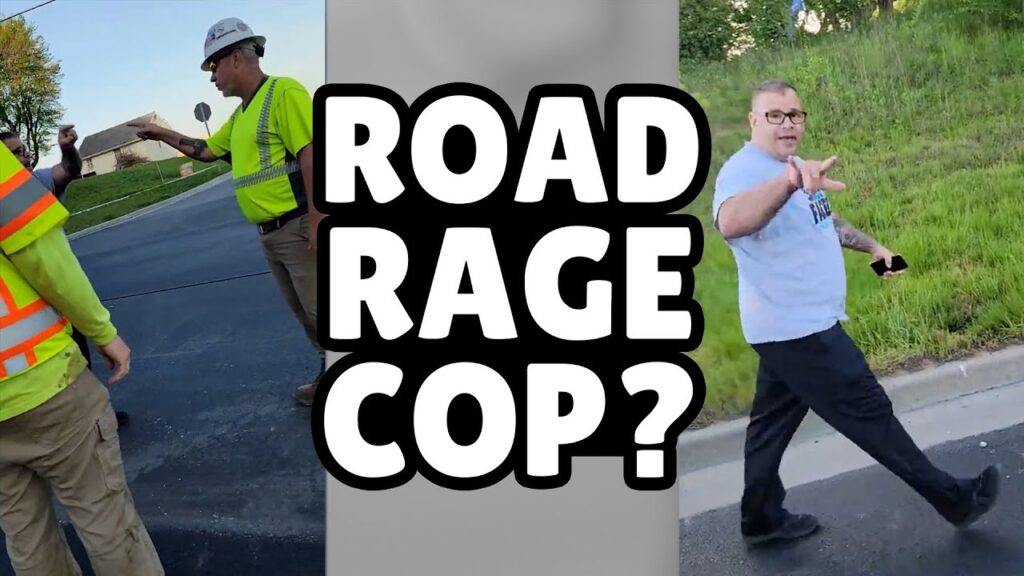 Off Duty Cop Intimidation Fail Over Road Work