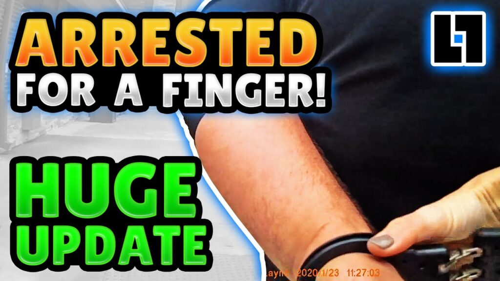 Update - Locked Up For A Finger - Lawsuit