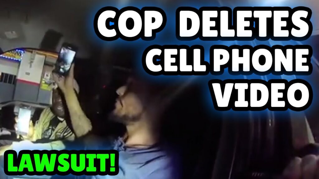 Cop Destroys Evidence. Or At Least... He Tried to.