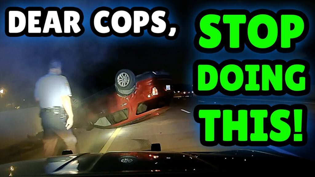 Cop Flips Pregnant Woman's Car For Not Stopping Fast Enough