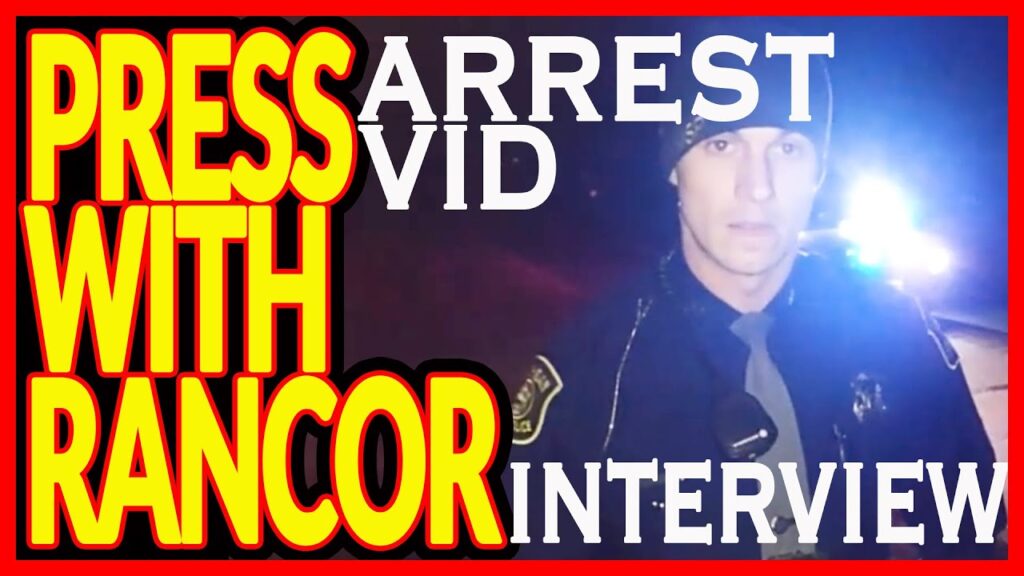 Arrest Video + #Interview with @PressWithRancor on his Felony Obstruction charges in #Michigan