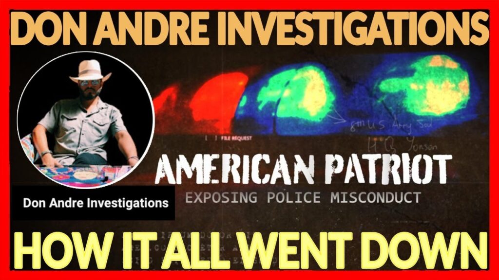 DON ANDRE INVESTIGATIONS COVERS AMERICAN PATRIOT, NEW SERIES, NEW CHANNEL
