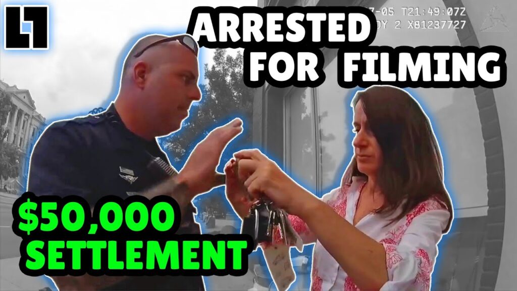 Cops Go Nuts Over A Camera - Journalist Arrested - $50k Settlement