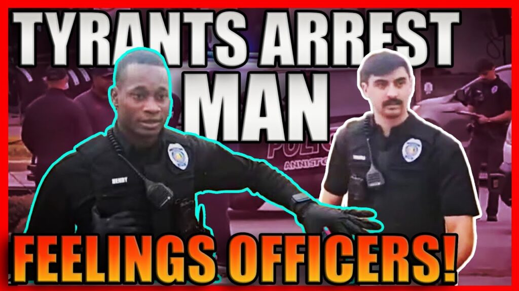 MAN ARRESTED FOR HURTING COP'S FEELINGS! #UNLAWFUL #ARREST