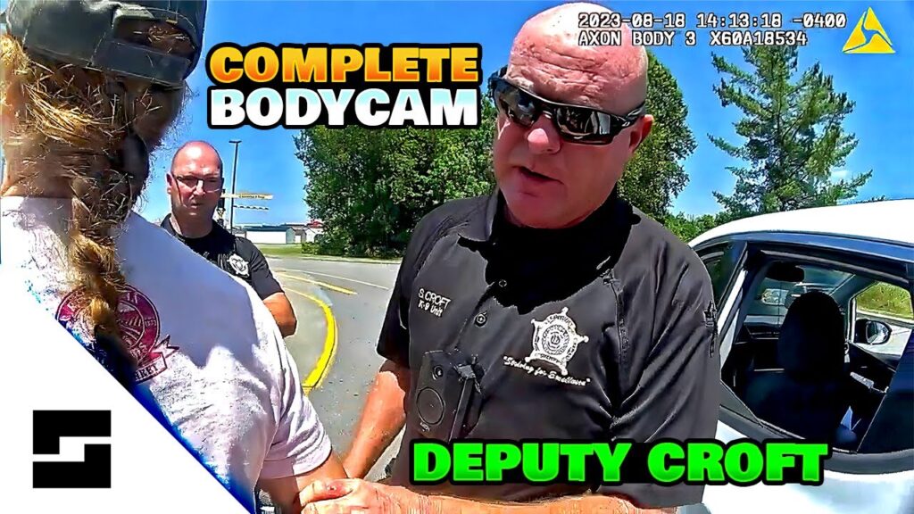 Telling A Cop He Is A Bad Driver - Full Bodycam - Deputy Croft