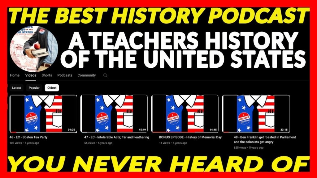 HISTORY NERDS UNITE!  A PODCAST YOU'VE NEVER HEARD OF BUT SHOULD HEAR!