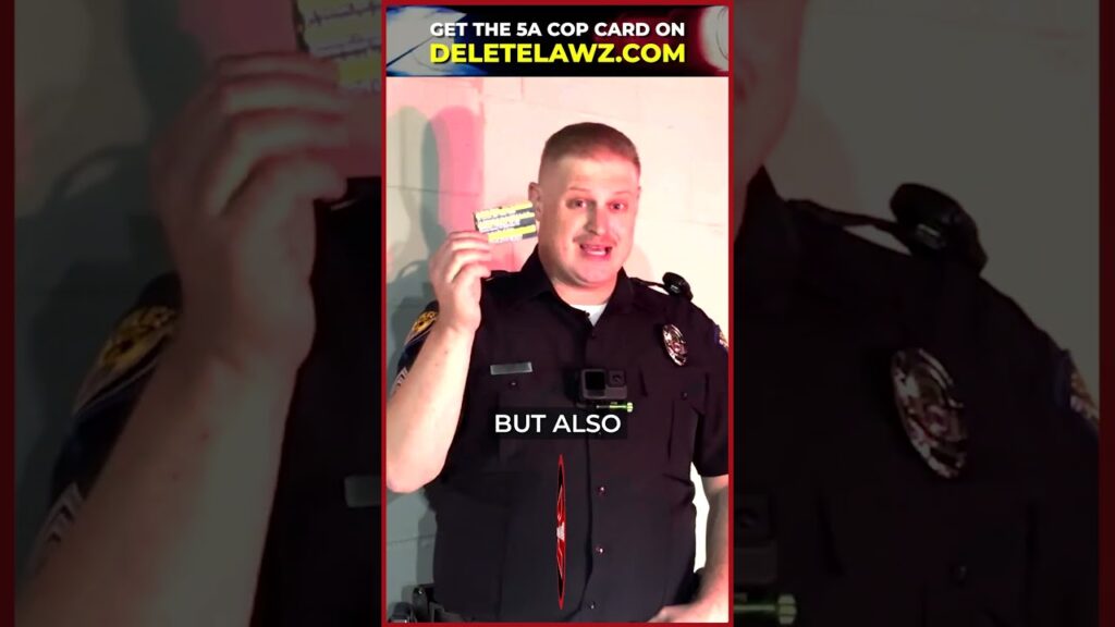 Officer Friendly “THE 5A COP CARD”