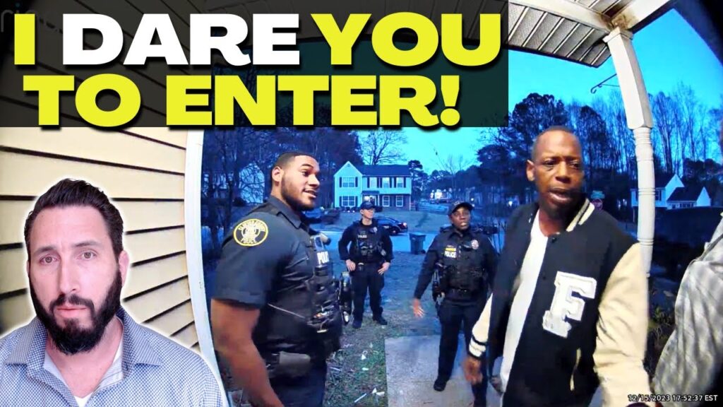 Doorbell Arrest Video | NO Warrant | COPS RESPOND on Youtube!