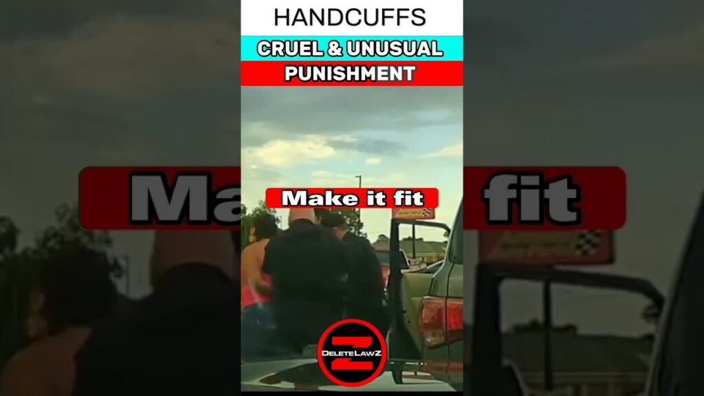 Criminal Cop Behavior “She’s in distress & needs help!” - “Oh! Cuff her up then! Force the cuffs on”
