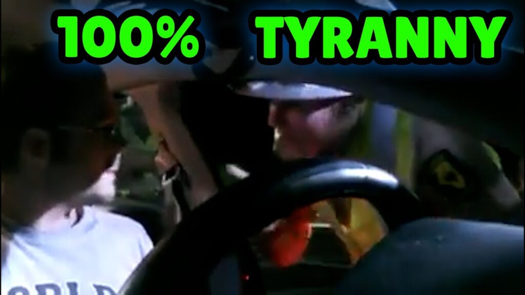 Tyrant RAGES At Driver - DUI Checkpoint