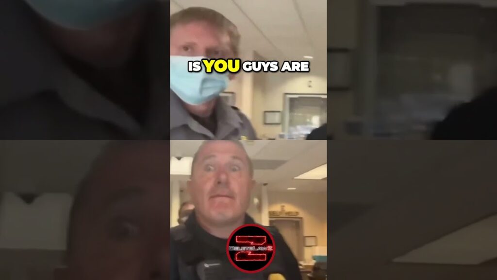 Intense Showdown With Scaredy-Cops Over Constitutional Rights and a Door #firstamendmentaudit