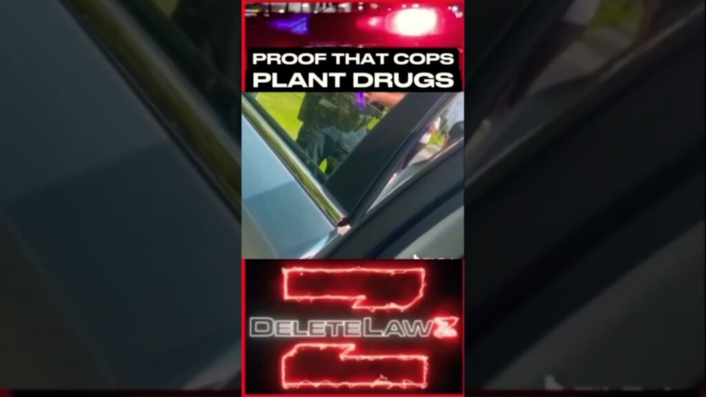 COP CAUGHT PLANTING SOMETHING