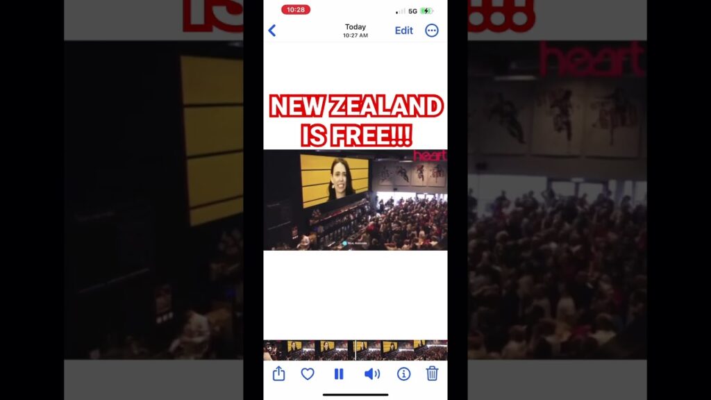 New Zealanders got rid of the evil tyrant!