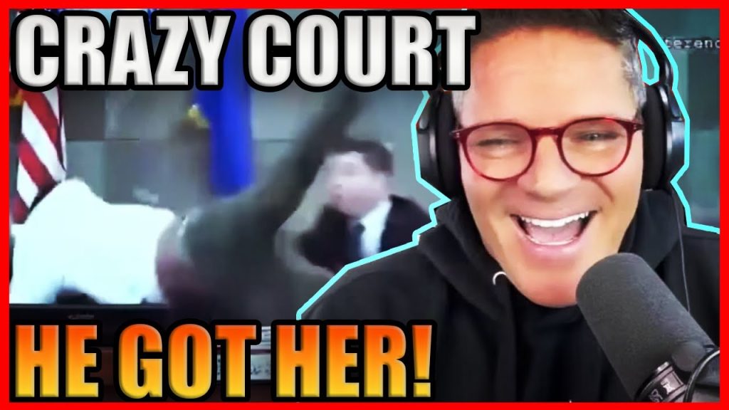 MAN JUMPS AND @TTACKS JUDGE IN COURT ] SHOCKING INCIDENT!