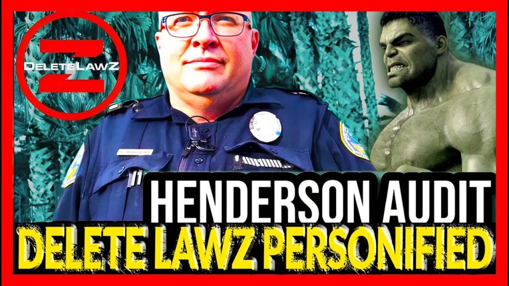 #JBTP Gives #DeleteLawZ Directives #Audit Henderson, Nevada #Cops