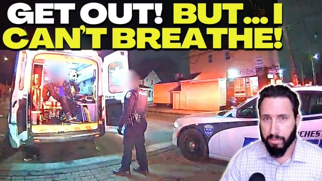 Cops Kick DYING Man Out of Ambulance!