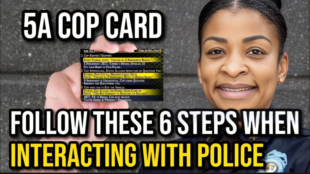 The 5A Cop Card: 10 Minute Tutorial