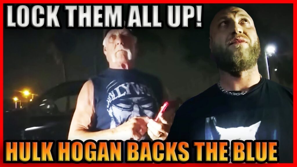 HULK HOGAN BACKS THE BLUE AFTER THEY ARREST HIS SON!