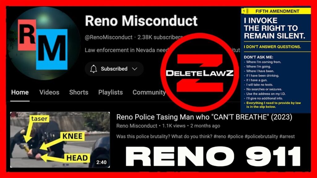 RENO 911! - Everybody needs a Trifold & 5A-Cop-Card